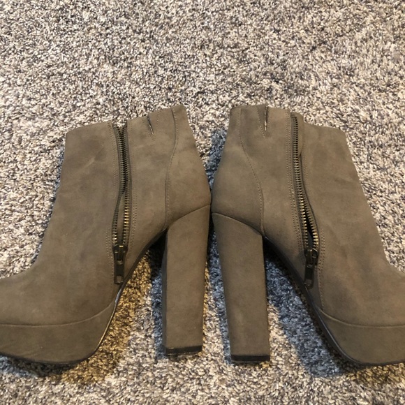 Sole Society Platform booties - Picture 3 of 5